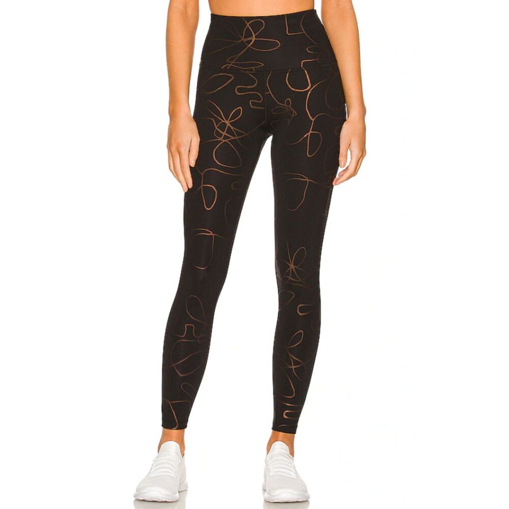 Beyond Yoga Women's WF3243 Size XS Black Matte High Waisted Midi Leggings NWT - Picture 11 of 12